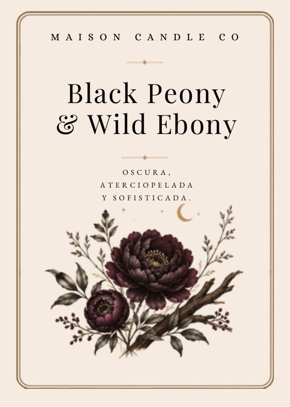 Black Peony & Wild Ebony
